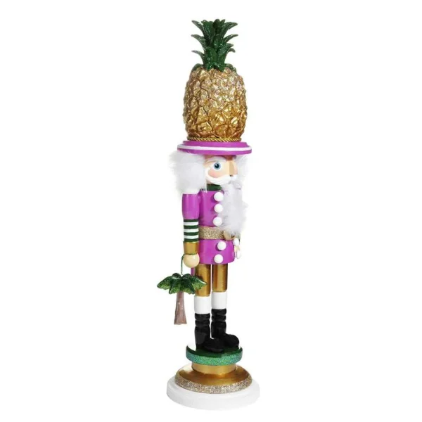 Kurt Adler 19.5-Inch Hollywood™ Pineapple Hat Nutcracker