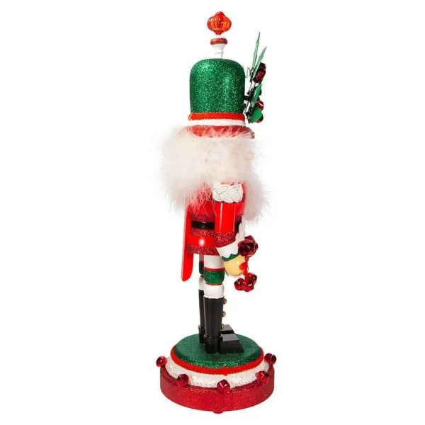 Kurt Adler 17-Inch Hollywood Musical Jingle Bells Nutcracker