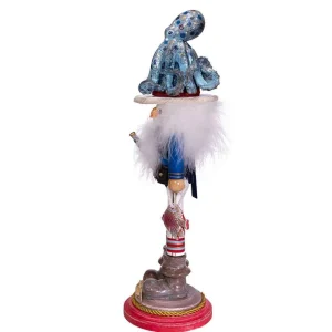 Kurt Adler 18-Inch Hollywood Octopus Hat Nutcracker