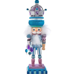 Kurt Adler 15-Inch Hollywood Jewel Colors King Nutcracker