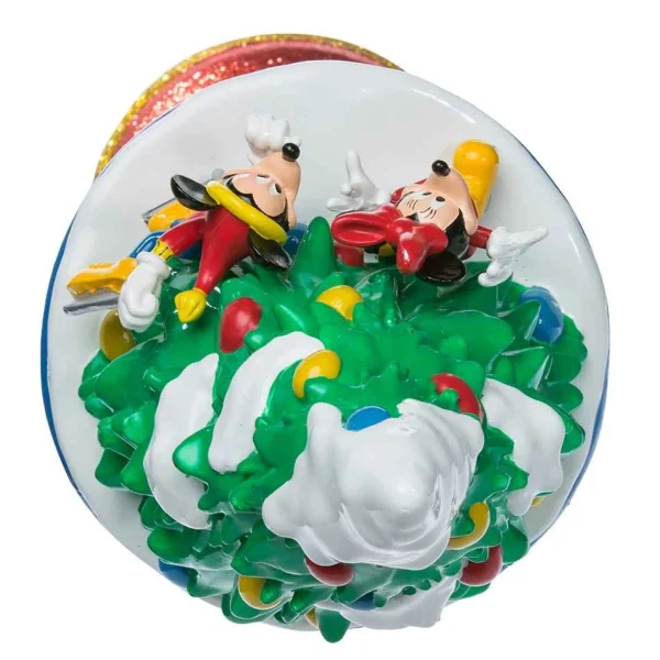 Kurt Adler 16.25-Inch Hollywood Mickey And Minnie Ice Skating Nutcracker