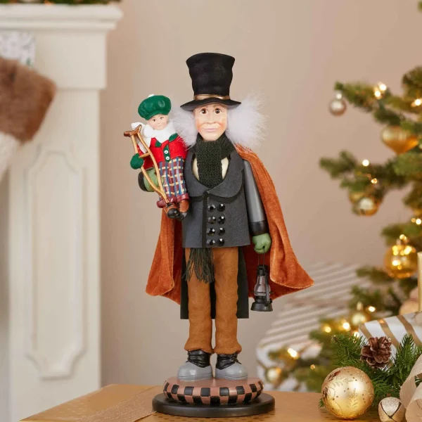 Kurt Adler 18-Inch Hollywood Blue With Tree Nutcracker