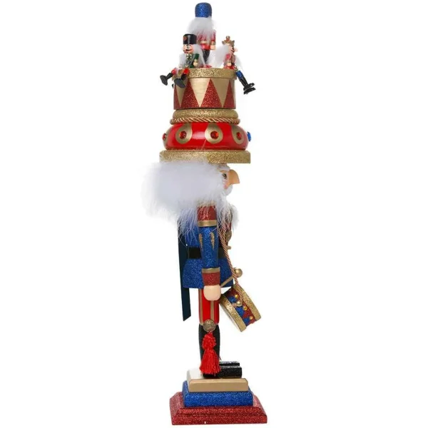 Kurt Adler 20-Inch Hollywood Music Box Hat Nutcracker