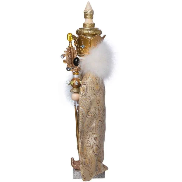 Kurt Adler 18-Inch Hollywood Gold King Nutcracker
