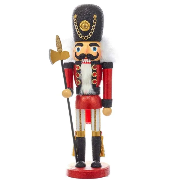 Kurt Adler 15-Inch Hollywood Red And Black Soldier Nutcracker