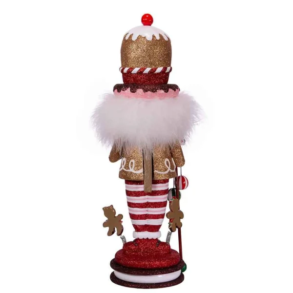 Kurt Adler 16.5-Inch Hollywood Gingerbread King Nutcracker