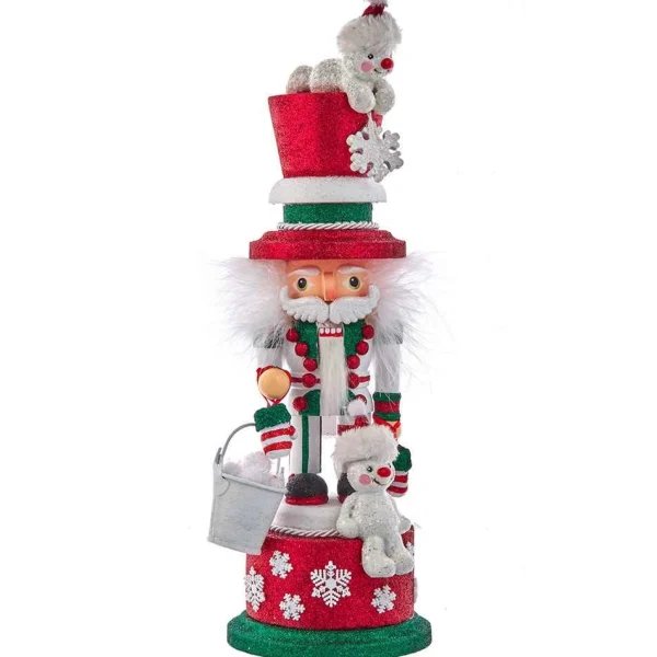 Kurt Adler 15-Inch Hollywood Frosty Frolic Nutcracker