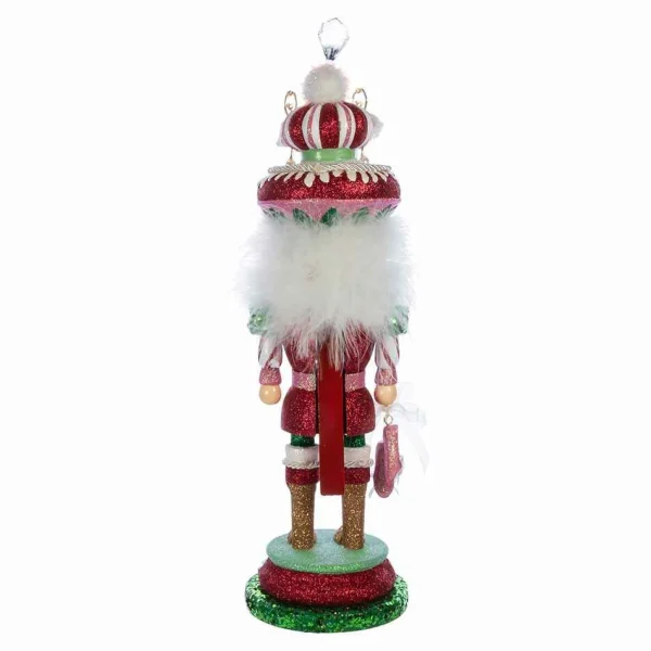 Kurt Adler 18-Inch Hollywood Pink And Green Ballet Soldier Nutcracker