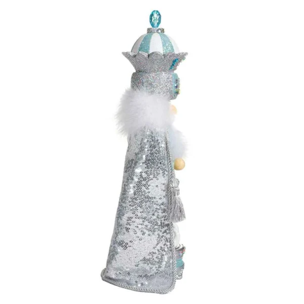 Kurt Adler 18.5-Inch Hollywood™ Blue And Silver King Nutcracker