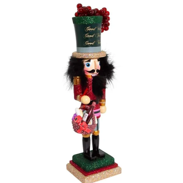 Kurt Adler 14-Inch Hollywood Wine Nutcracker