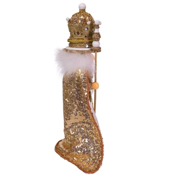 Kurt Adler 17.5-Inch Hollywood Gold King Nutcracker