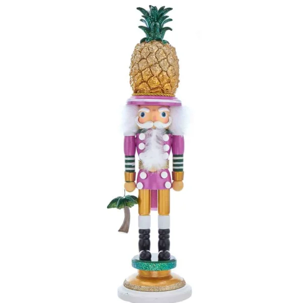 Kurt Adler 19.5-Inch Hollywood™ Pineapple Hat Nutcracker