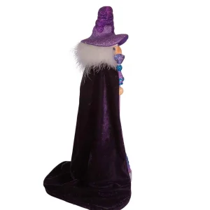Kurt Adler 18-Inch Hollywood™ Purple Wizard Nutcracker