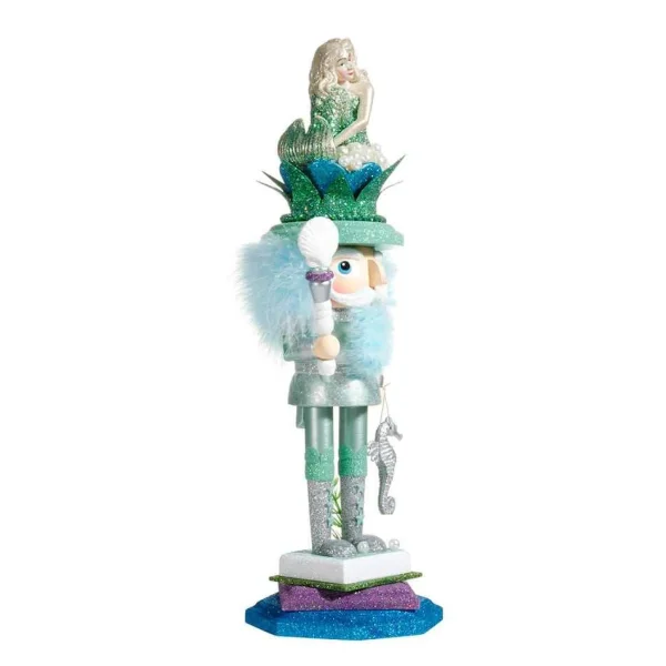 Kurt Adler 17.5-Inch Hollywood™ Mermaid King Nutcracker