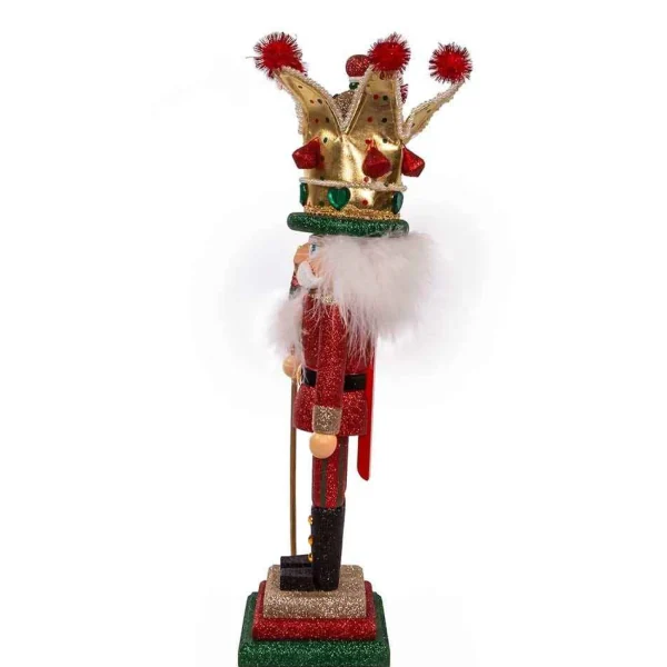 Kurt Adler 17.5-Inch Hollywood Mardi Gras King Nutcracker