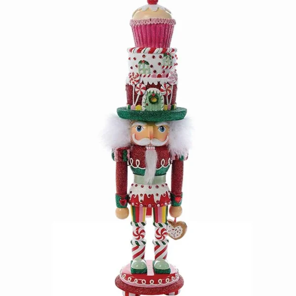Kurt Adler 18-Inch Hollywood Cupcake And Sweets Nutcracker