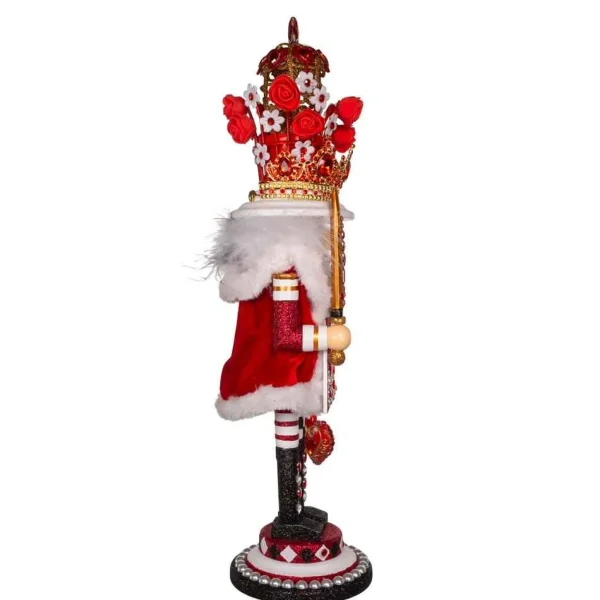 Kurt Adler 18-Inch Hollywood King Of Hearts Nutcracker
