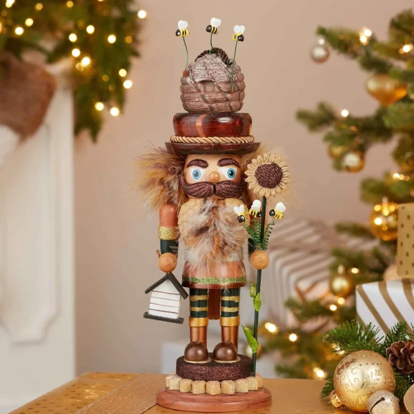 Kurt Adler 15-Inch Hollywood Bee Keeper Nutcracker