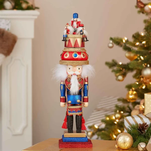 Kurt Adler 20-Inch Hollywood Music Box Hat Nutcracker