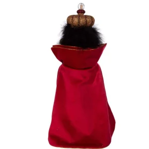Kurt Adler 18-Inch Hollywood Burgundy King Nutcracker