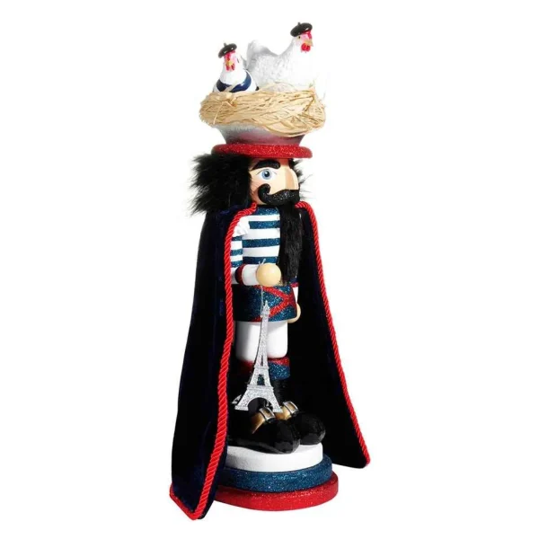 Kurt Adler 17.5-Inch Hollywood™ Three French Hens Nutcracker