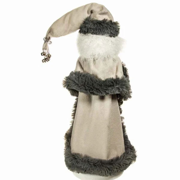 Kurt Adler 18-Inch Hollywood White And Gray Santa Nutcracker