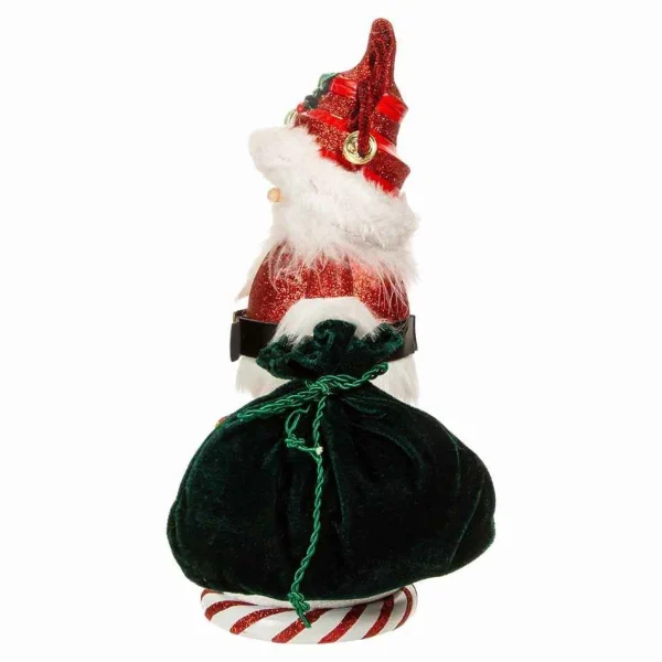 Kurt Adler 12-Inch Hollywood Santa And Pup Nutcracker