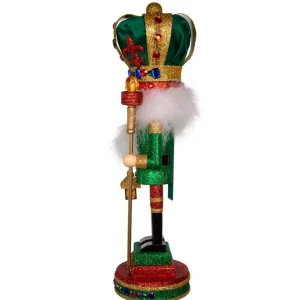 Kurt Adler 16-Inch Hollywood Mardi Gras King Nutcracker