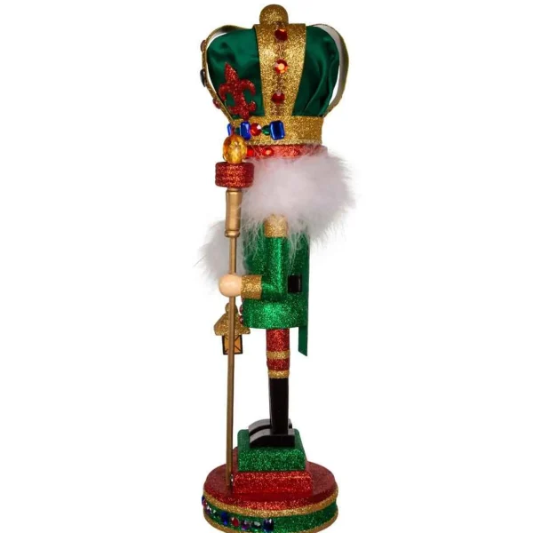 Kurt Adler 16-Inch Hollywood Mardi Gras King Nutcracker