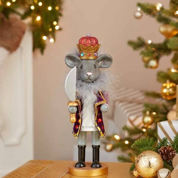 Kurt Adler 12-Inch Hollywood Mouse King Nutcracker