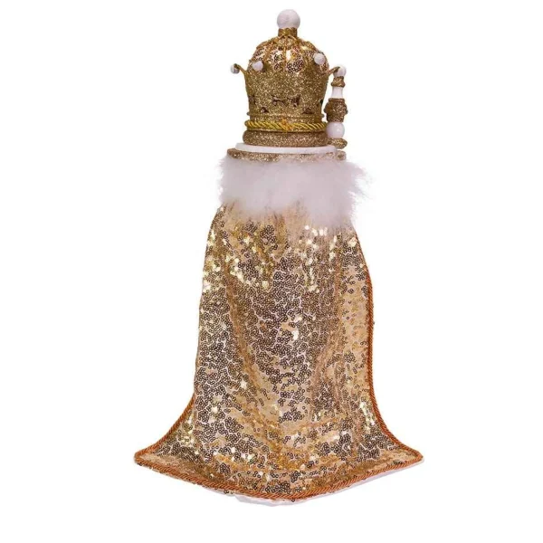 Kurt Adler 17.5-Inch Hollywood Gold King Nutcracker