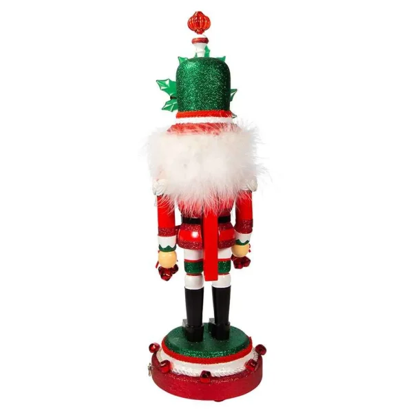 Kurt Adler 17-Inch Hollywood Musical Jingle Bells Nutcracker