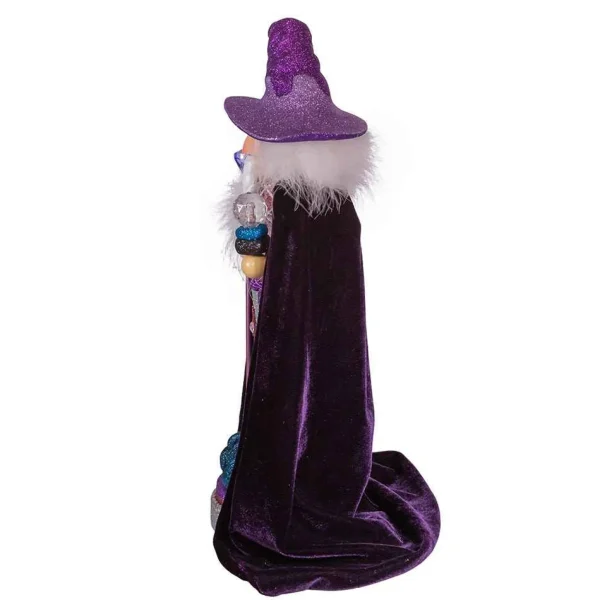 Kurt Adler 18-Inch Hollywood™ Purple Wizard Nutcracker