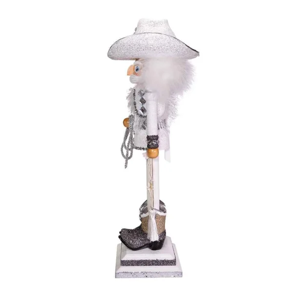 Kurt Adler 19-Inch Hollywood Rhinestone Cowboy Nutcracker