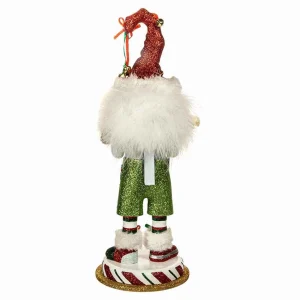 Kurt Adler 15-Inch Hollywood Elf With Hobby Horse Nutcracker