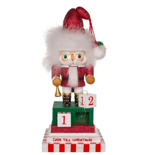 Kurt Adler 12-Inch Hollywood Countdown To Christmas Santa Nutcracker