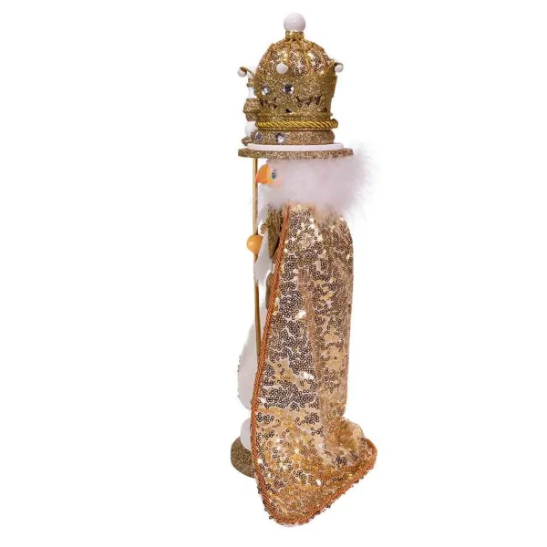 Kurt Adler 17.5-Inch Hollywood Gold King Nutcracker