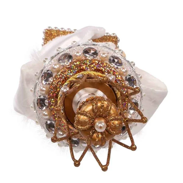 Kurt Adler 18.5-Inch Hollywood Gold Gem King Nutcracker