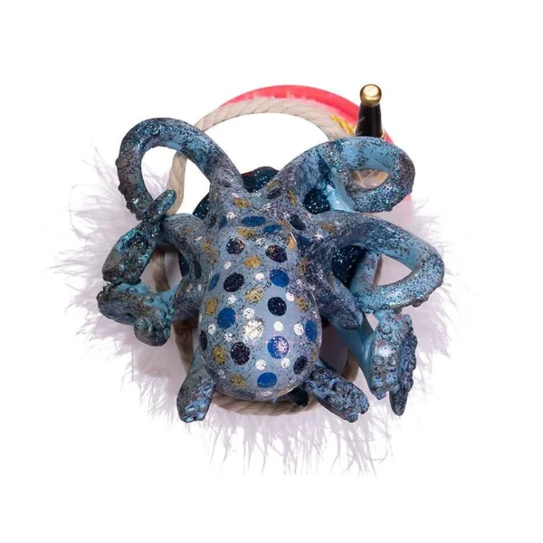 Kurt Adler 18-Inch Hollywood Octopus Hat Nutcracker