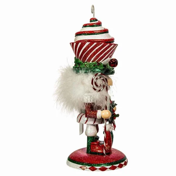 Kurt Adler 12-Inch Hollywood Cupcake Swirl Hat Nutcracker