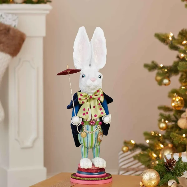 Kurt Adler 18-Inch Hollywood™ White Rabbit Nutcracker