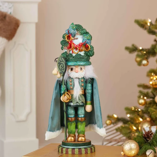 Kurt Adler 17.5-Inch Hollywood Five Golden Rings Nutcracker