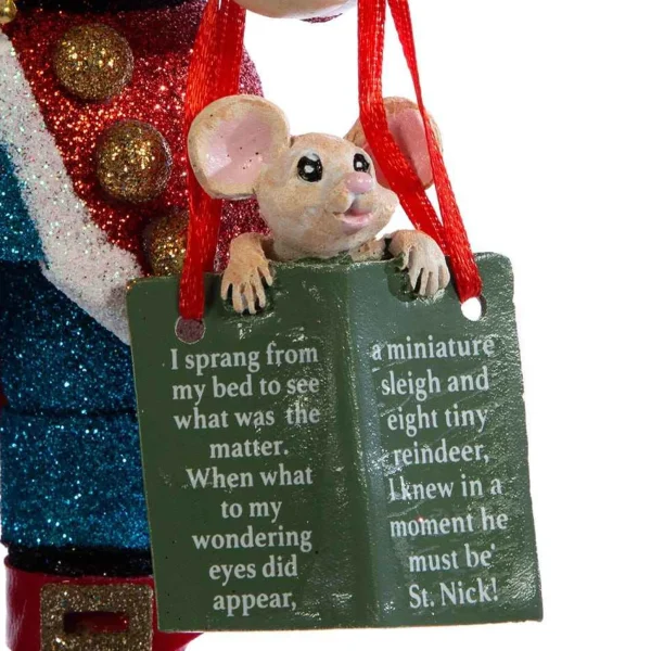 Kurt Adler 18-Inch Hollywood Night Before Christmas Nutcracker, 5Th In Series