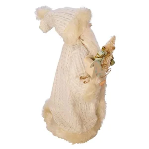 Kurt Adler 18-Inch Kringle Klaus Winter White Santa
