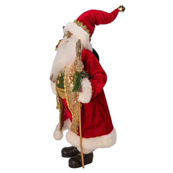 Kurt Adler 18-Inch Kringle Klaus African American Santa