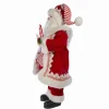 Kurt Adler 17.5-Inch Kringle Klaus Peppermint Santa