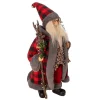 Kurt Adler 18-Inch Kringle Klaus Red And Gray Santa