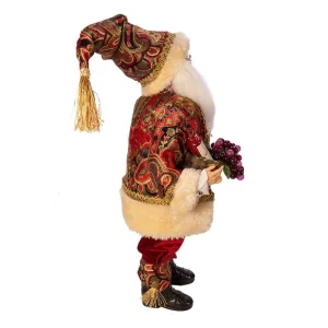 Kurt Adler 18-Inch Kringle Klaus Wine Santa