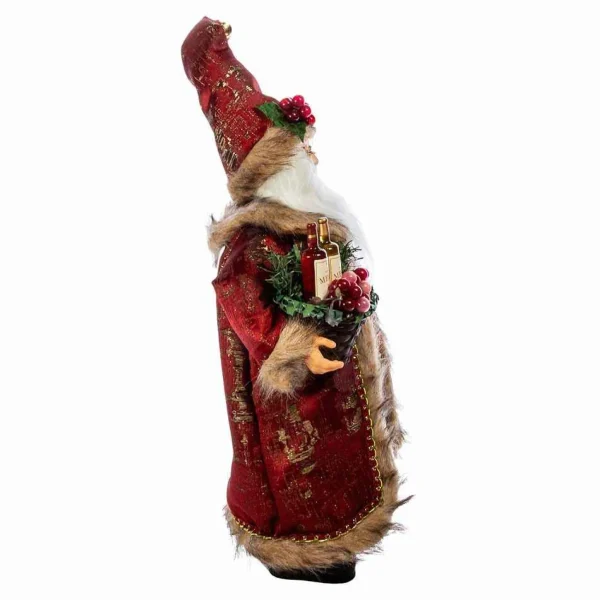 Kurt Adler 17-Inch Kringle Klaus Wine Santa
