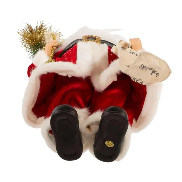 Kurt Adler 17.25-Inch Kringle Klaus Tradition Santa With List